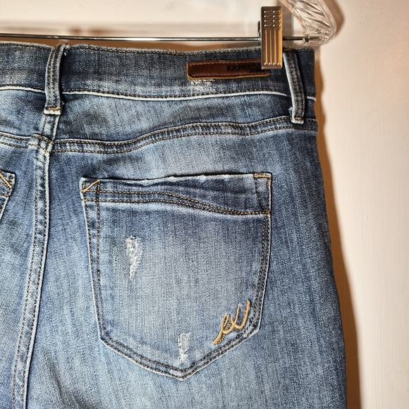 Express Women's Dark Blue Skinny Jeans‎ - Picture 3 of 9